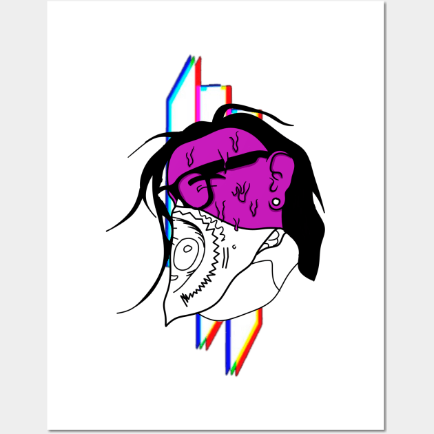 Skrillex Wall Art by DarkCry